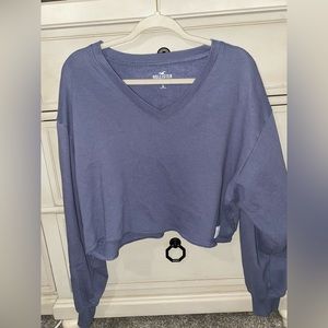 Hollister Crop Sweatshirt top